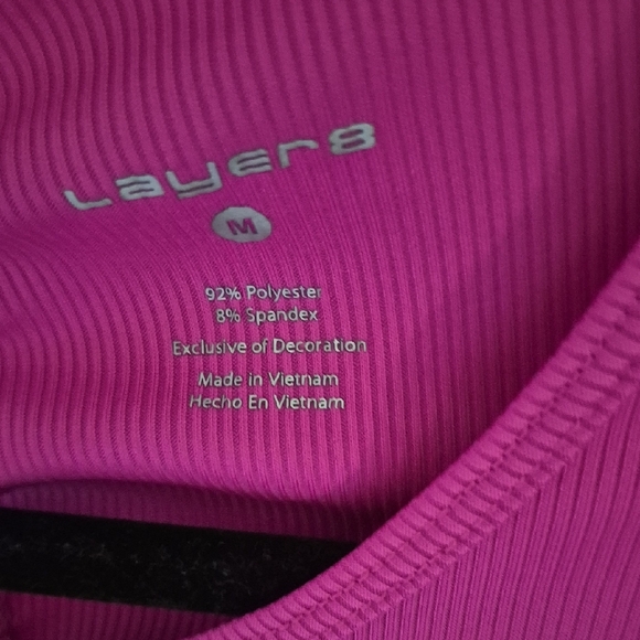 Women's Pink Sleeveless Top - Picture 2 of 5